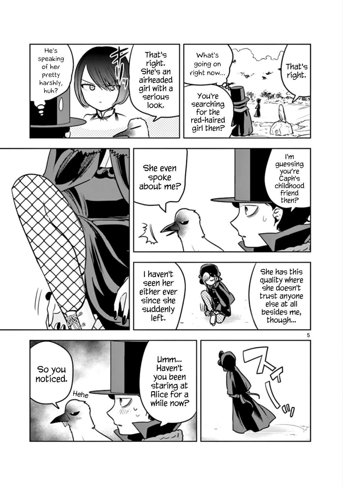 The Duke of Death and his Black Maid Chapter 34 page 5 - Chapter 34: Skate
