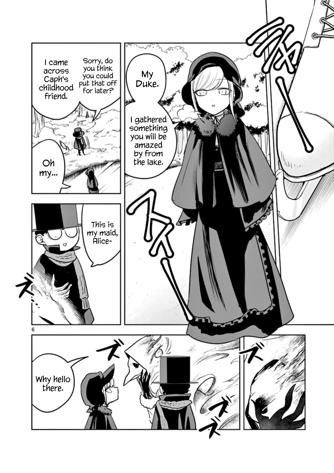 The Duke of Death and his Black Maid Chapter 34 page 6 - Chapter 34: Skate