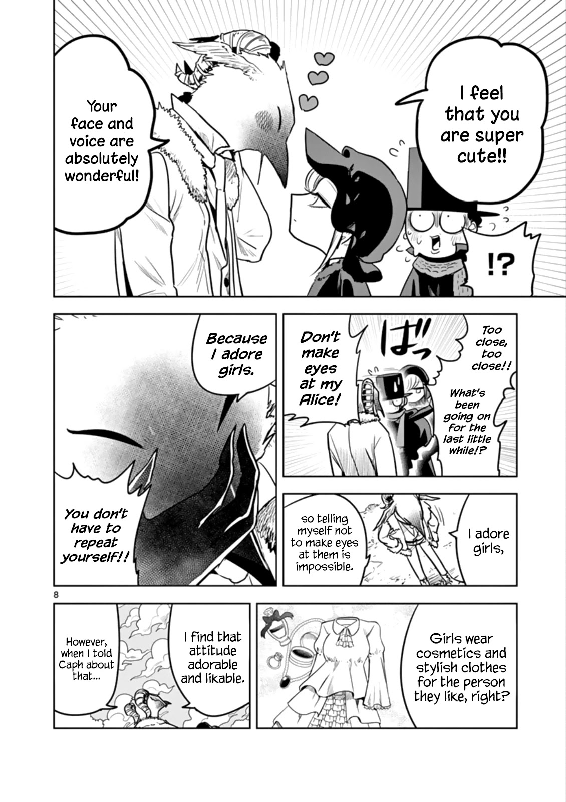 The Duke of Death and his Black Maid Chapter 34 page 8 - Chapter 34: Skate