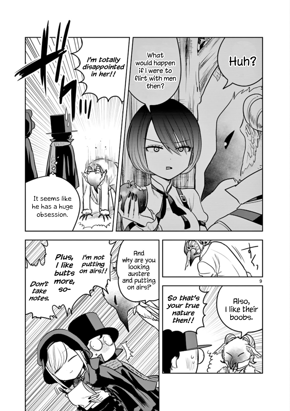 The Duke of Death and his Black Maid Chapter 34 page 9 - Chapter 34: Skate