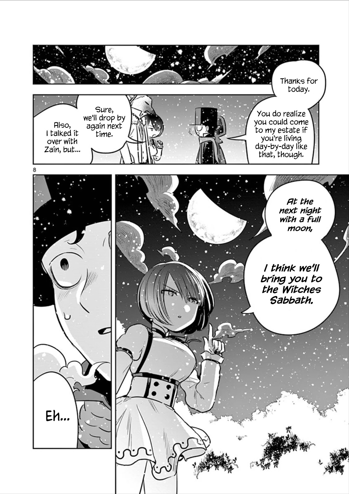 The Duke of Death and his Black Maid Chapter 35 page 8 - Chapter 35: Both To Blame