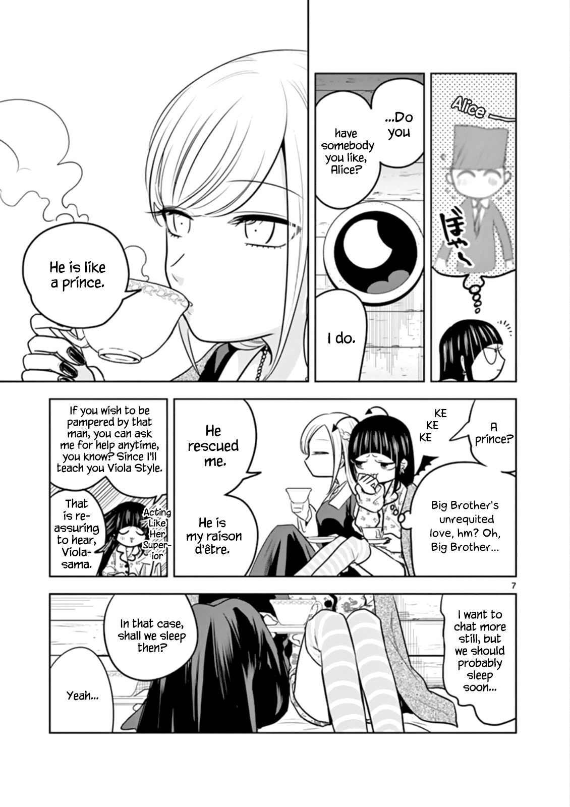 The Duke of Death and his Black Maid Chapter 37 page 7 - Chapter 37