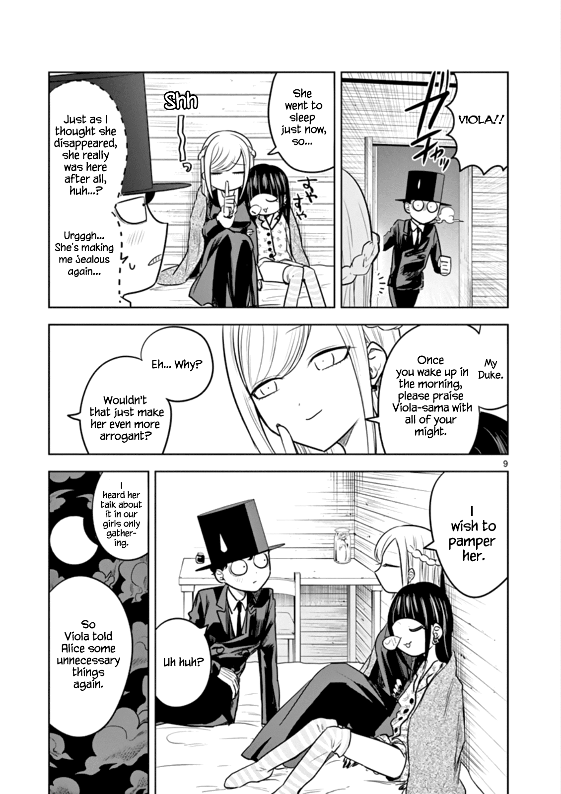 The Duke of Death and his Black Maid Chapter 37 page 9 - Chapter 37