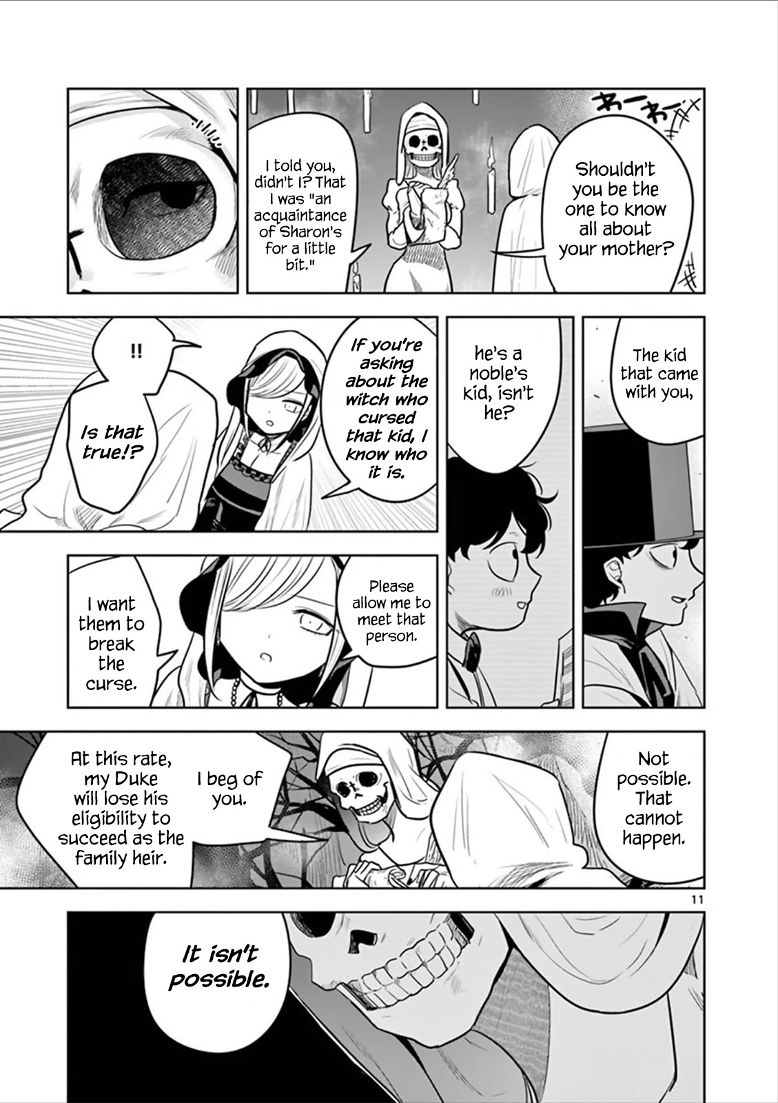 The Duke of Death and his Black Maid Chapter 39 page 11 - Chapter 39: Sabbath (2)