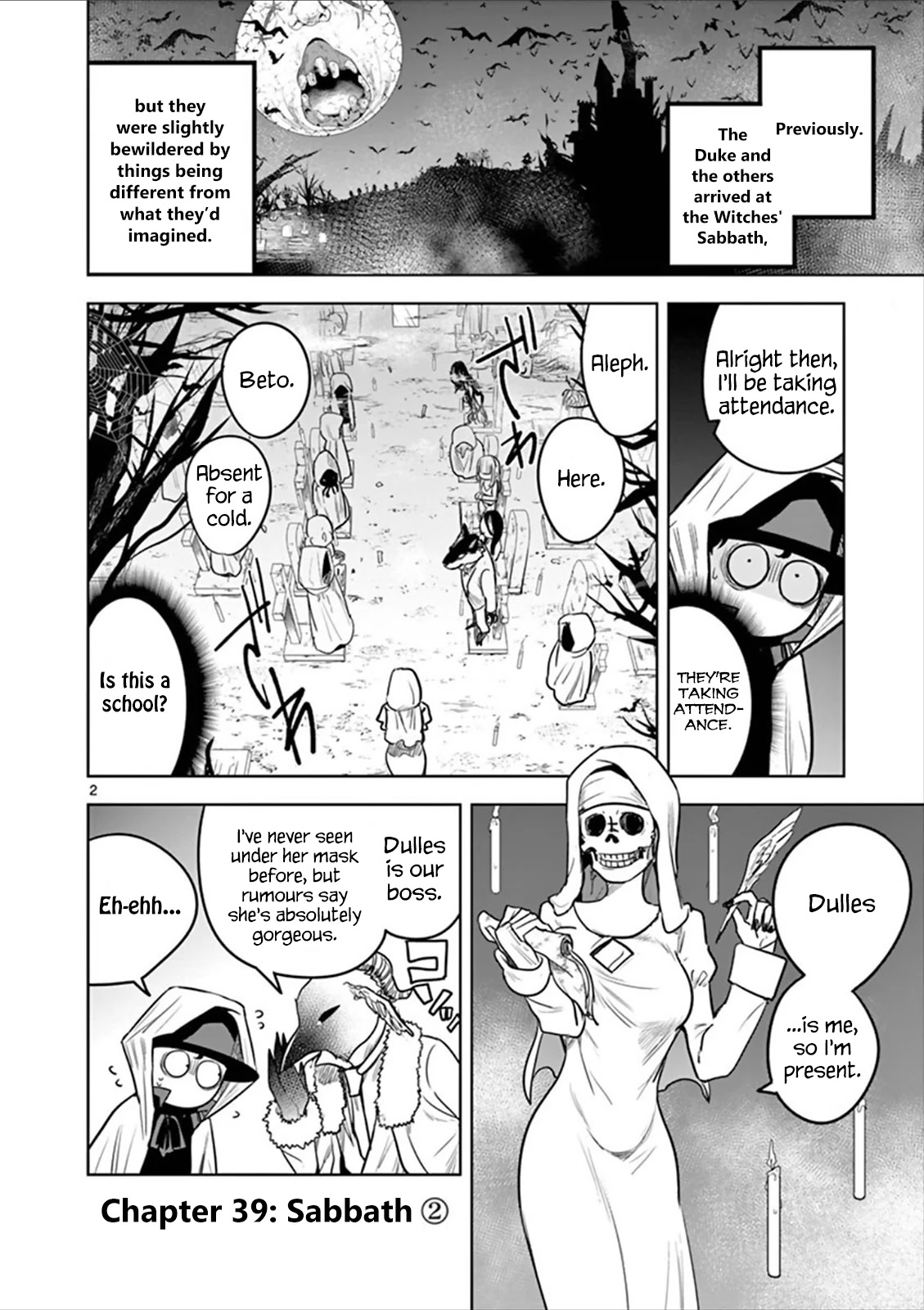 The Duke of Death and his Black Maid Chapter 39 page 2 - Chapter 39: Sabbath (2)