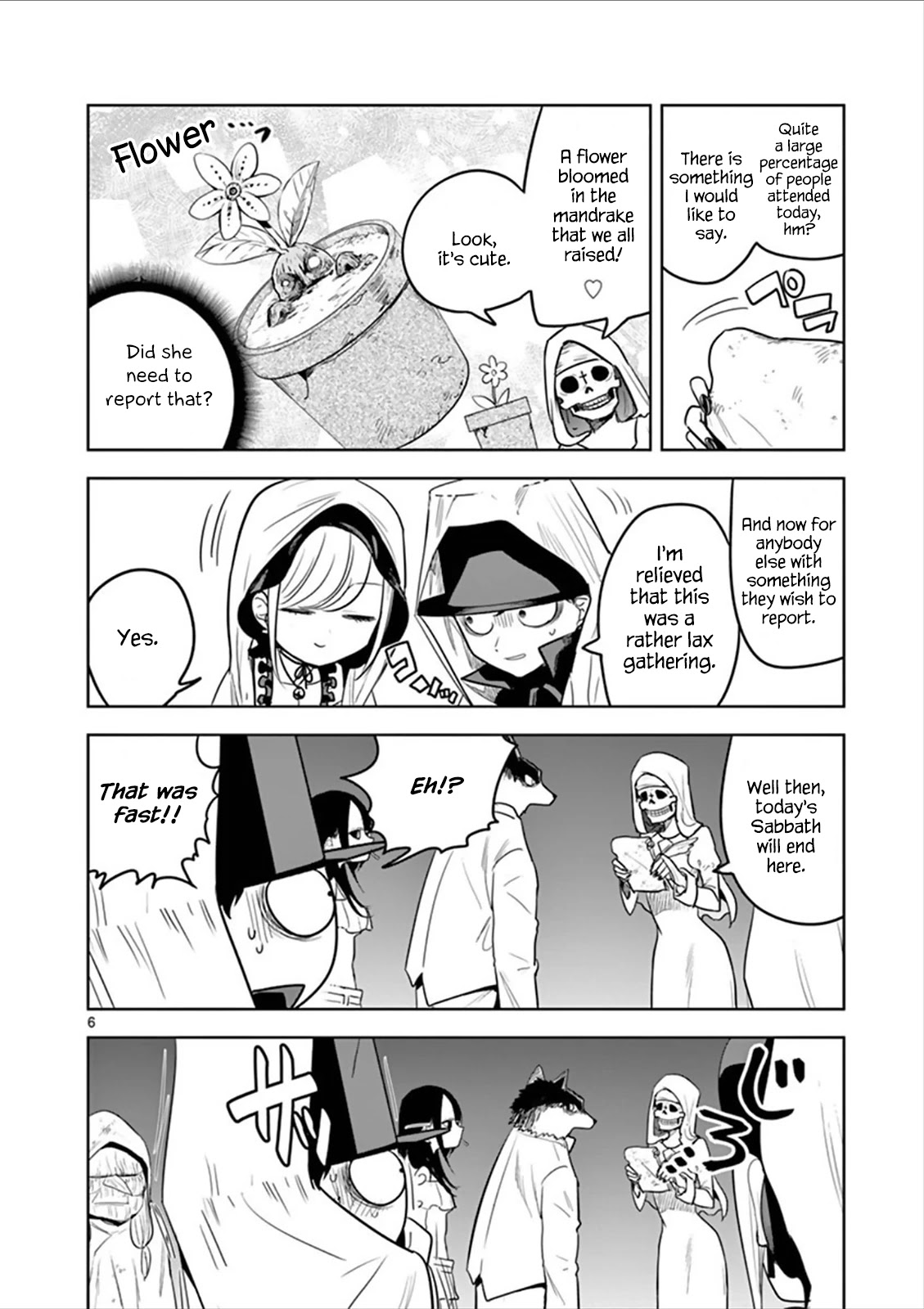 The Duke of Death and his Black Maid Chapter 39 page 6 - Chapter 39: Sabbath (2)