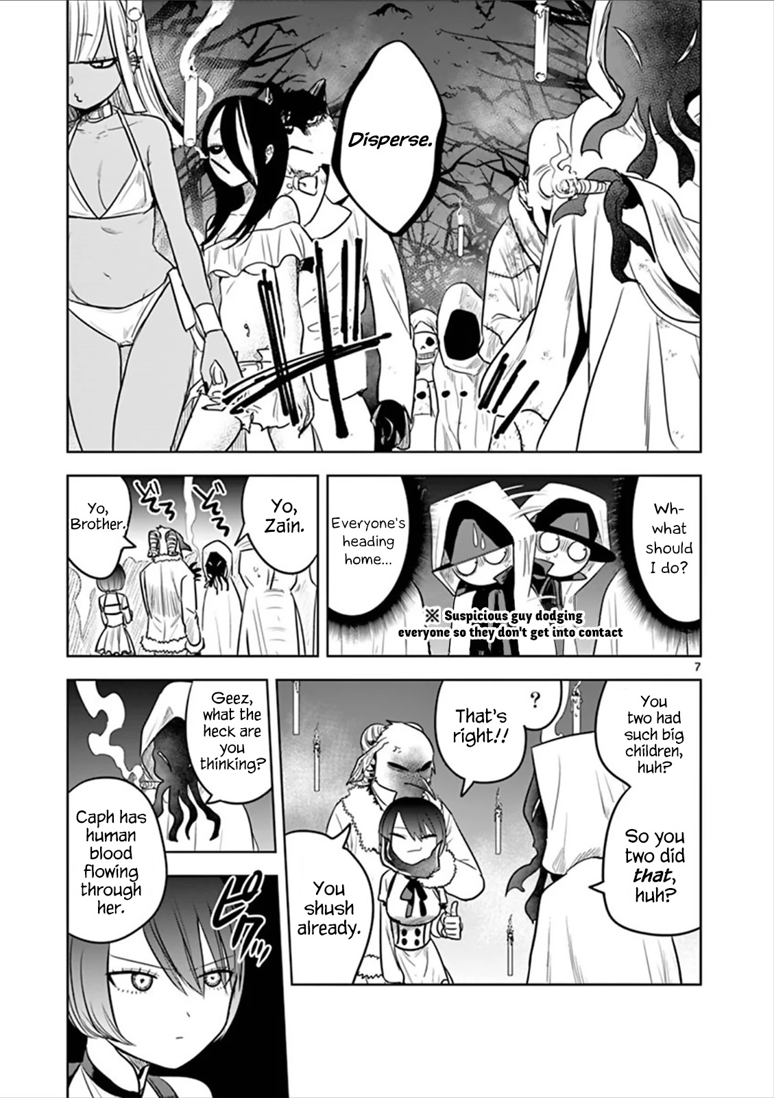 The Duke of Death and his Black Maid Chapter 39 page 7 - Chapter 39: Sabbath (2)