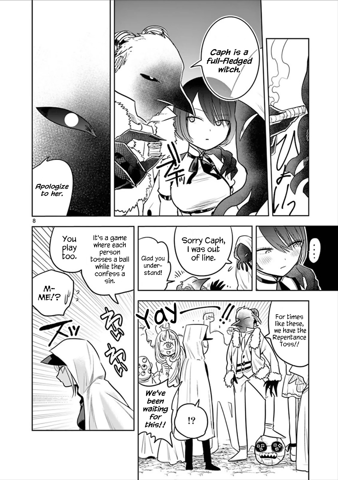 The Duke of Death and his Black Maid Chapter 39 page 8 - Chapter 39: Sabbath (2)