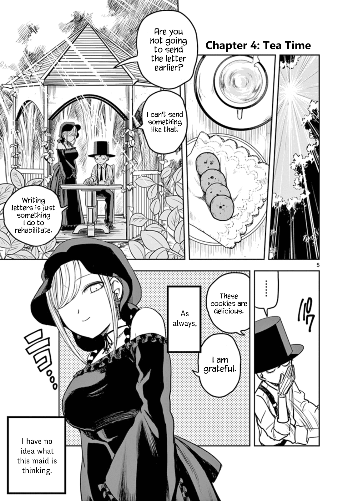 The Duke of Death and his Black Maid Chapter 4 page 5 - Chapter 4