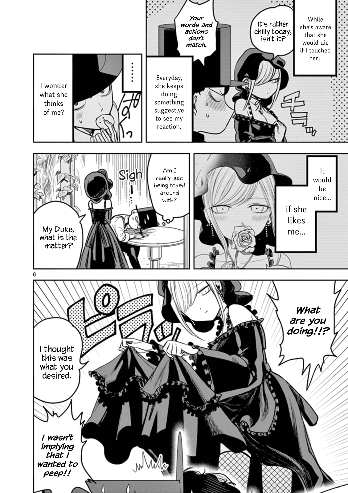 The Duke of Death and his Black Maid Chapter 4 page 6 - Chapter 4