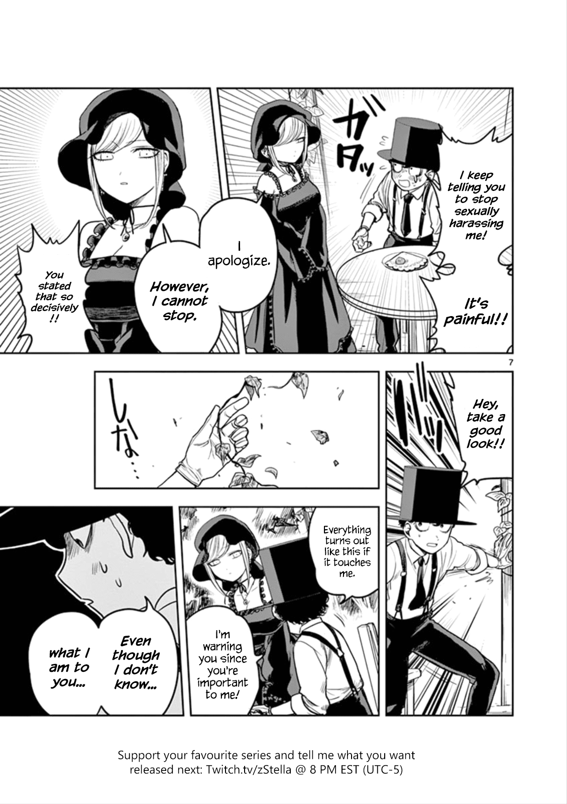 The Duke of Death and his Black Maid Chapter 4 page 7 - Chapter 4