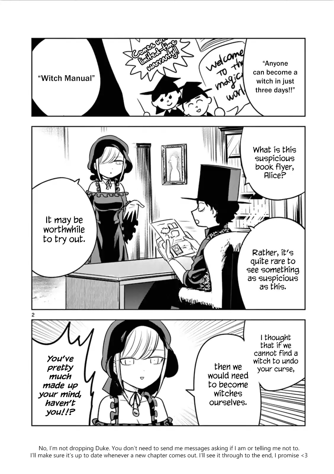 The Duke of Death and his Black Maid Chapter 41.2 page 2 - Chapter 41.2: Omake Manga
