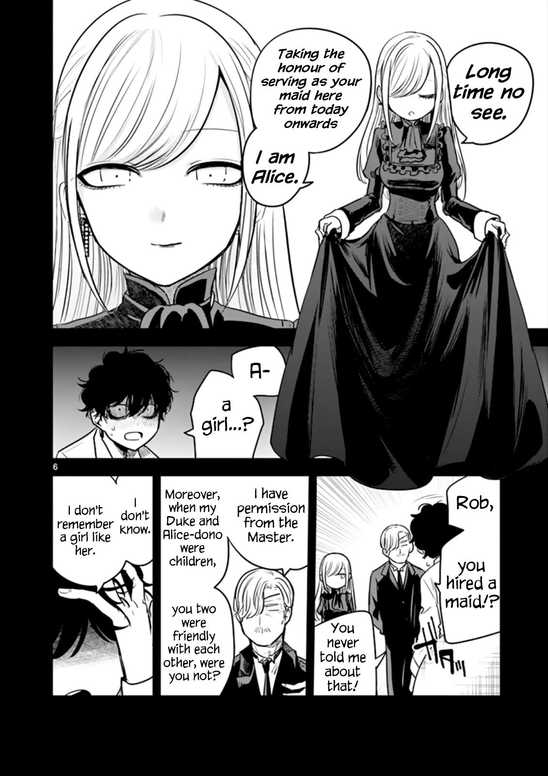 The Duke of Death and his Black Maid Chapter 43 page 6 - Chapter 43: Reminiscence 1
