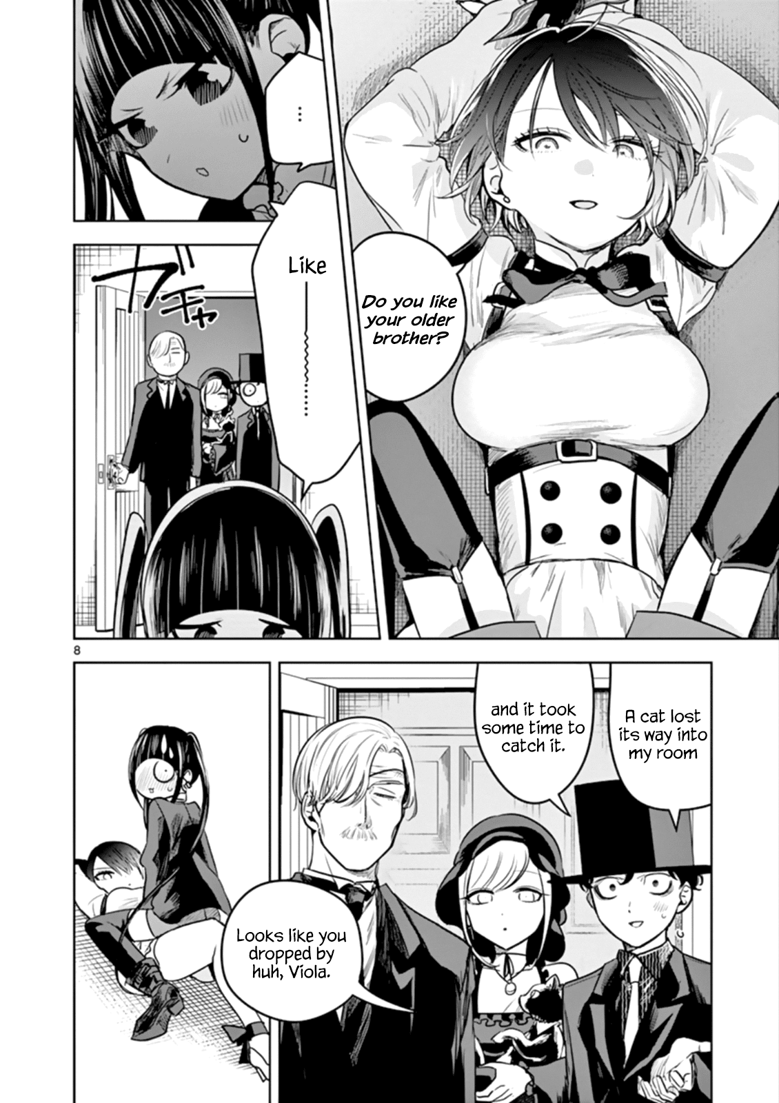 The Duke of Death and his Black Maid Chapter 48 page 8 - Chapter 48: Suspicious