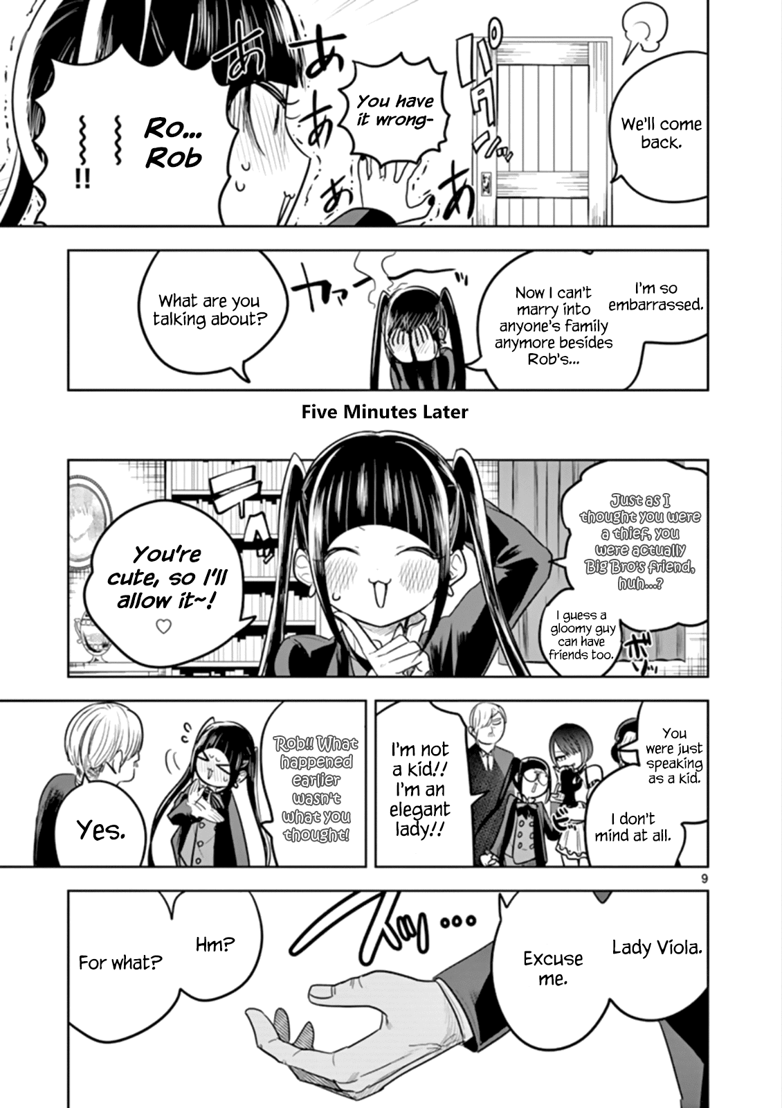 The Duke of Death and his Black Maid Chapter 48 page 9 - Chapter 48: Suspicious