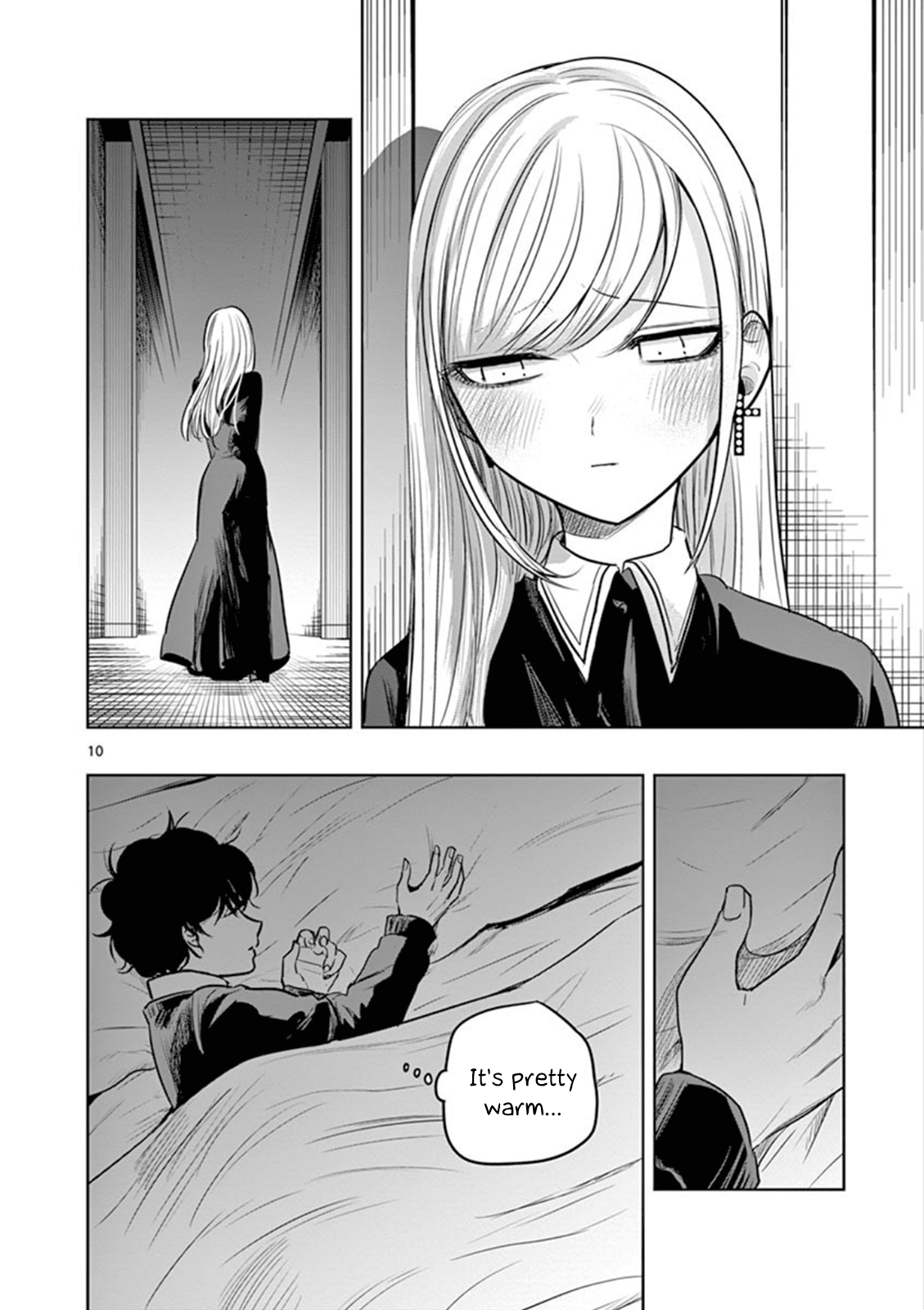 The Duke of Death and his Black Maid Chapter 49 page 10 - Chapter 49: Sleeping Together