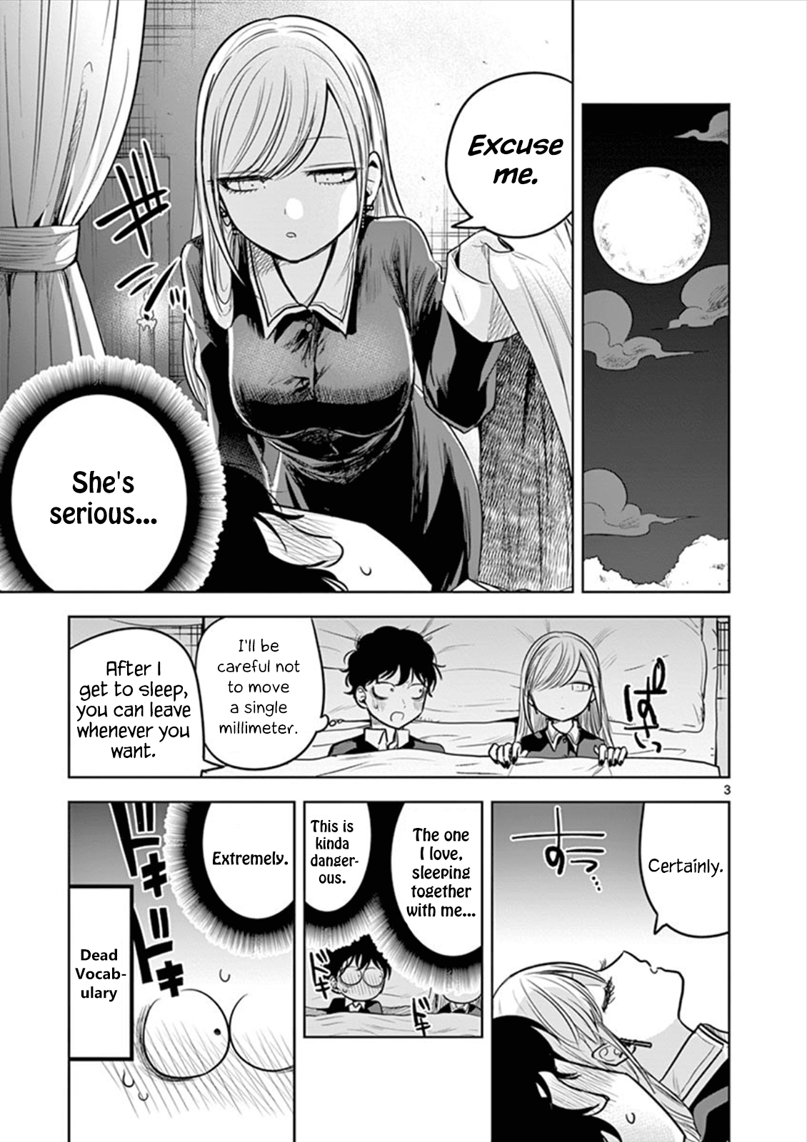 The Duke of Death and his Black Maid Chapter 49 page 3 - Chapter 49: Sleeping Together