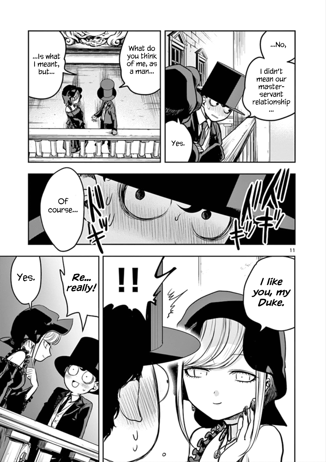 The Duke of Death and his Black Maid Chapter 5 page 11 - Chapter 5