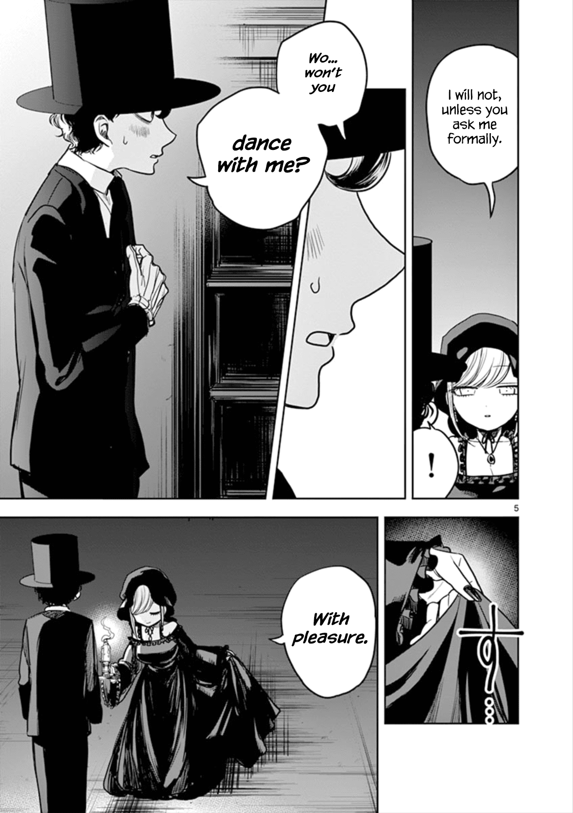 The Duke of Death and his Black Maid Chapter 5 page 5 - Chapter 5
