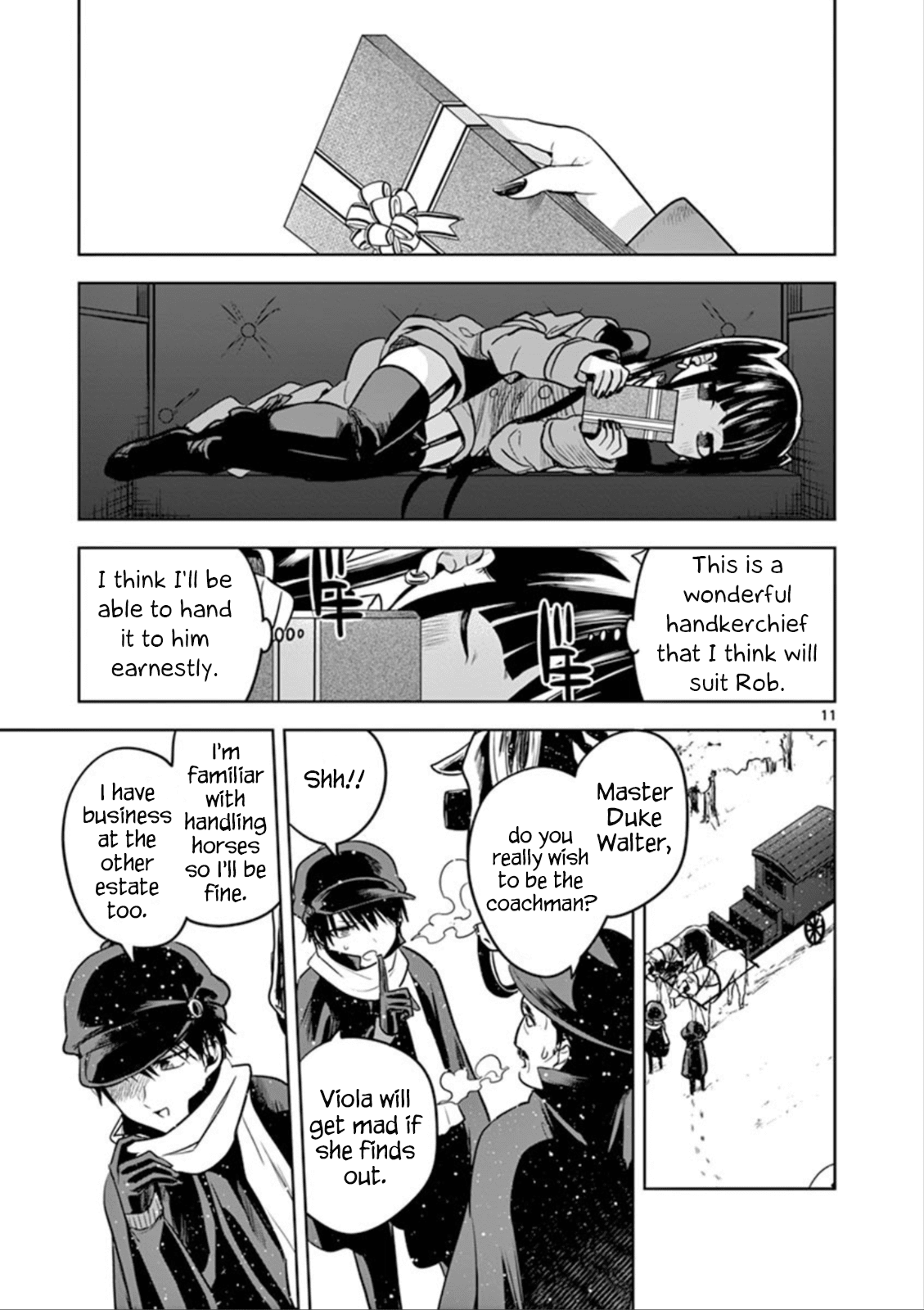 The Duke of Death and his Black Maid Chapter 50 page 11 - Chapter 50: Christmas (1)