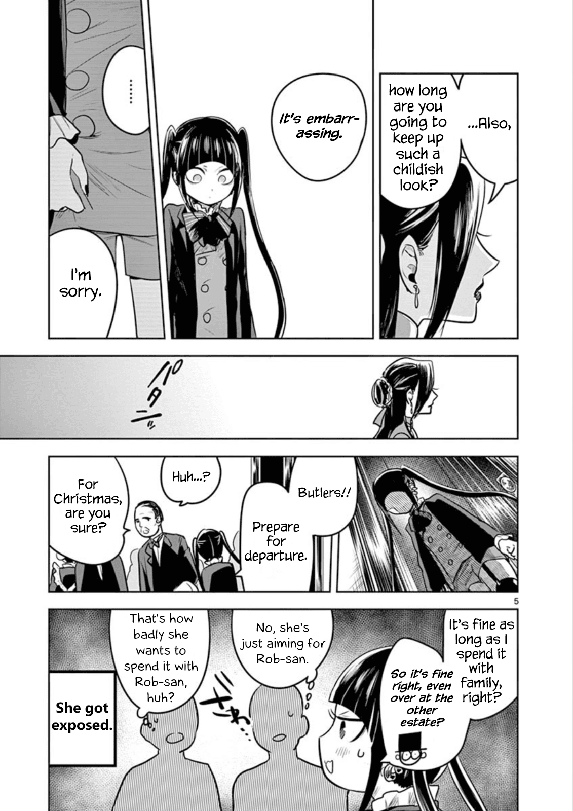 The Duke of Death and his Black Maid Chapter 50 page 5 - Chapter 50: Christmas (1)
