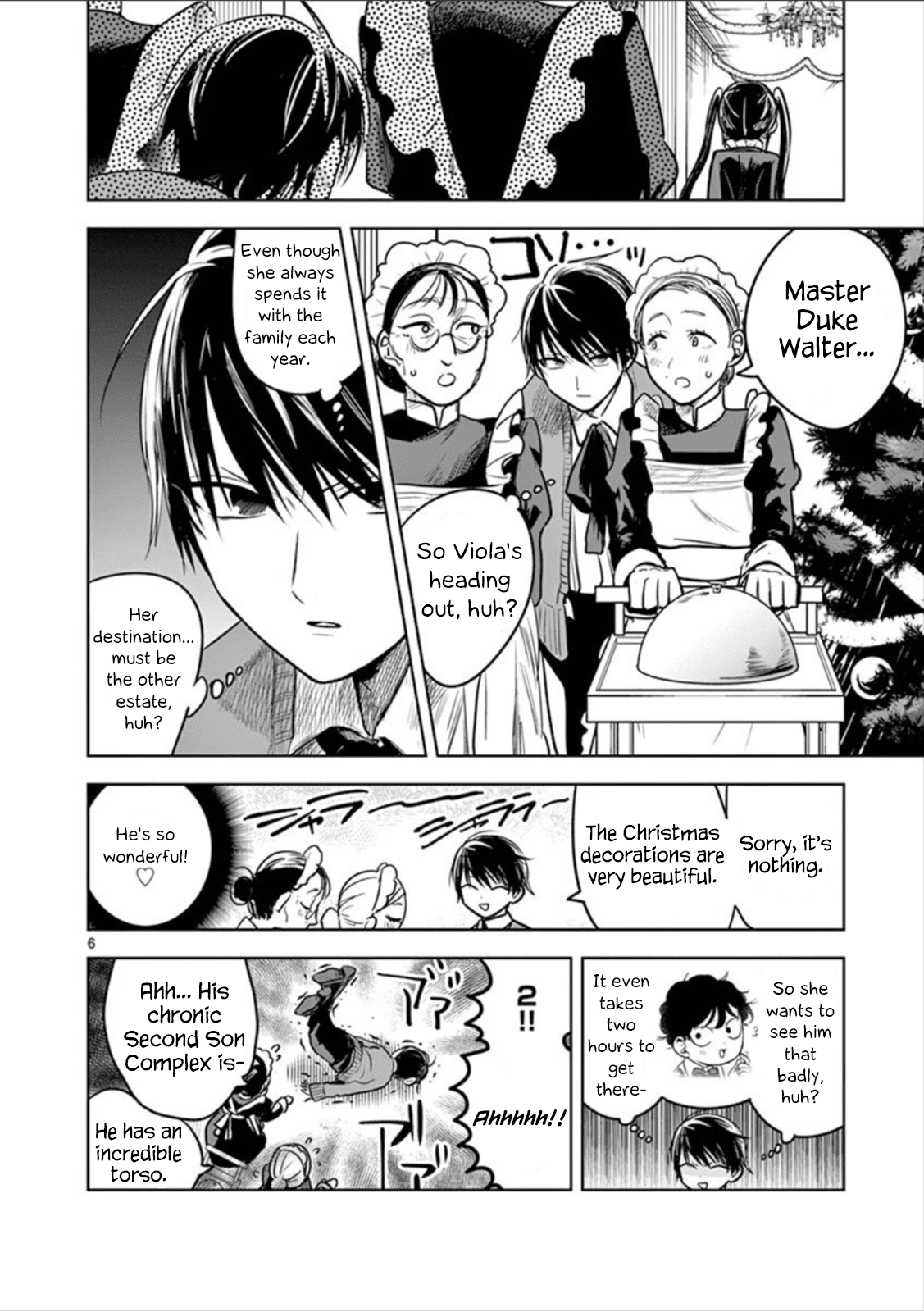 The Duke of Death and his Black Maid Chapter 50 page 6 - Chapter 50: Christmas (1)