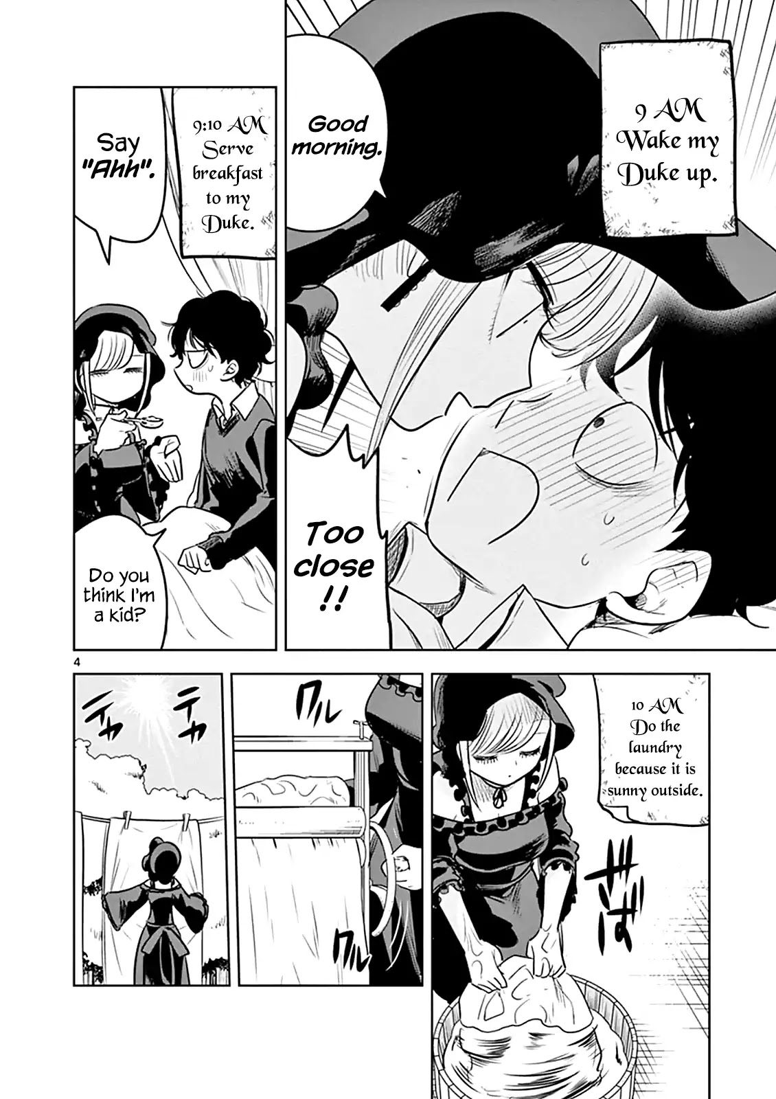 The Duke of Death and his Black Maid Chapter 55 page 4 - Chapter 55
