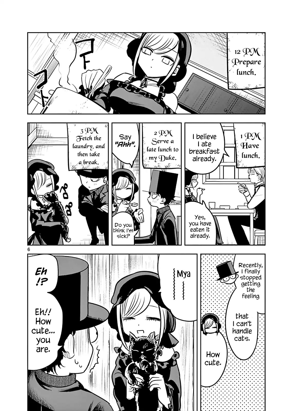 The Duke of Death and his Black Maid Chapter 55 page 6 - Chapter 55