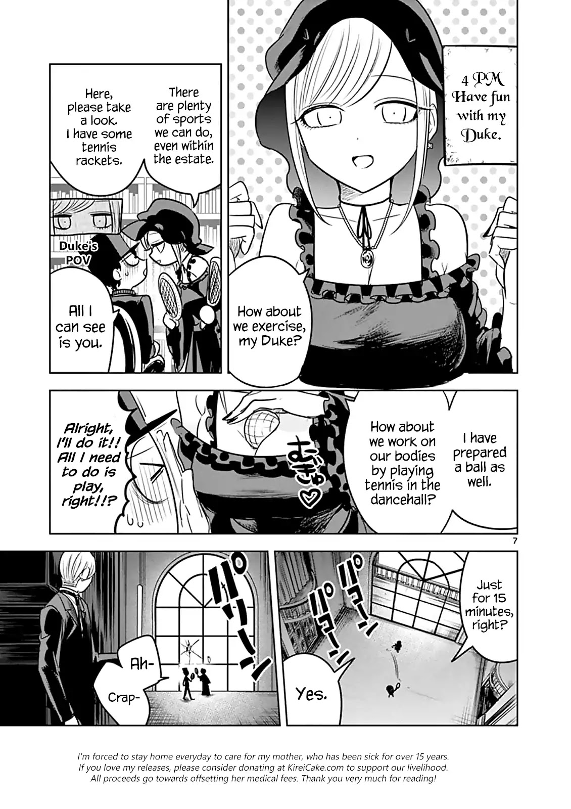 The Duke of Death and his Black Maid Chapter 55 page 7 - Chapter 55