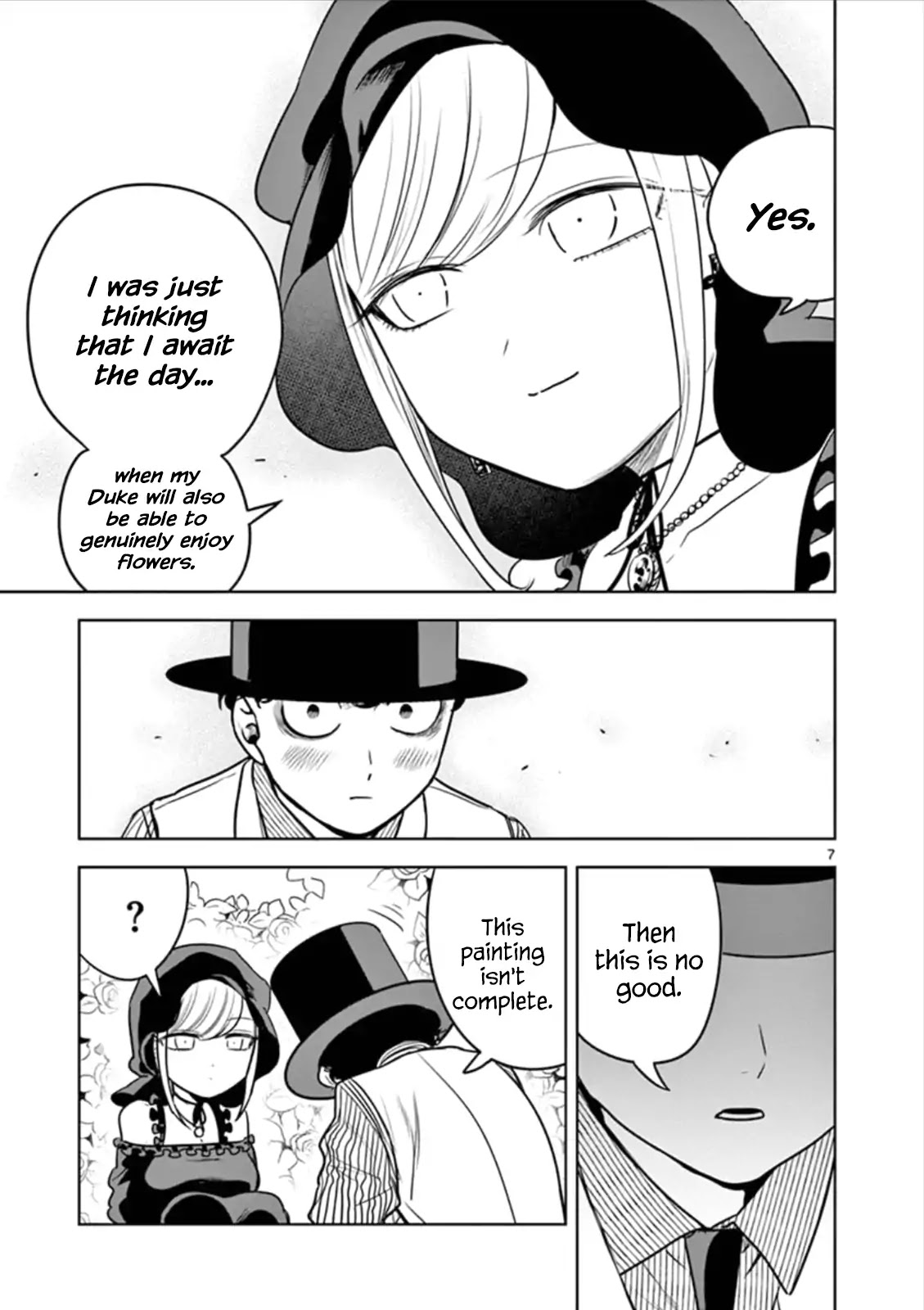 The Duke of Death and his Black Maid Chapter 56.1 page 7 - Chapter 56.1: Extra chapter: Painting