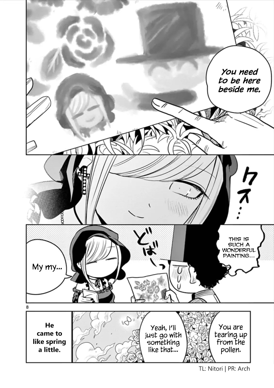 The Duke of Death and his Black Maid Chapter 56.1 page 8 - Chapter 56.1: Extra chapter: Painting