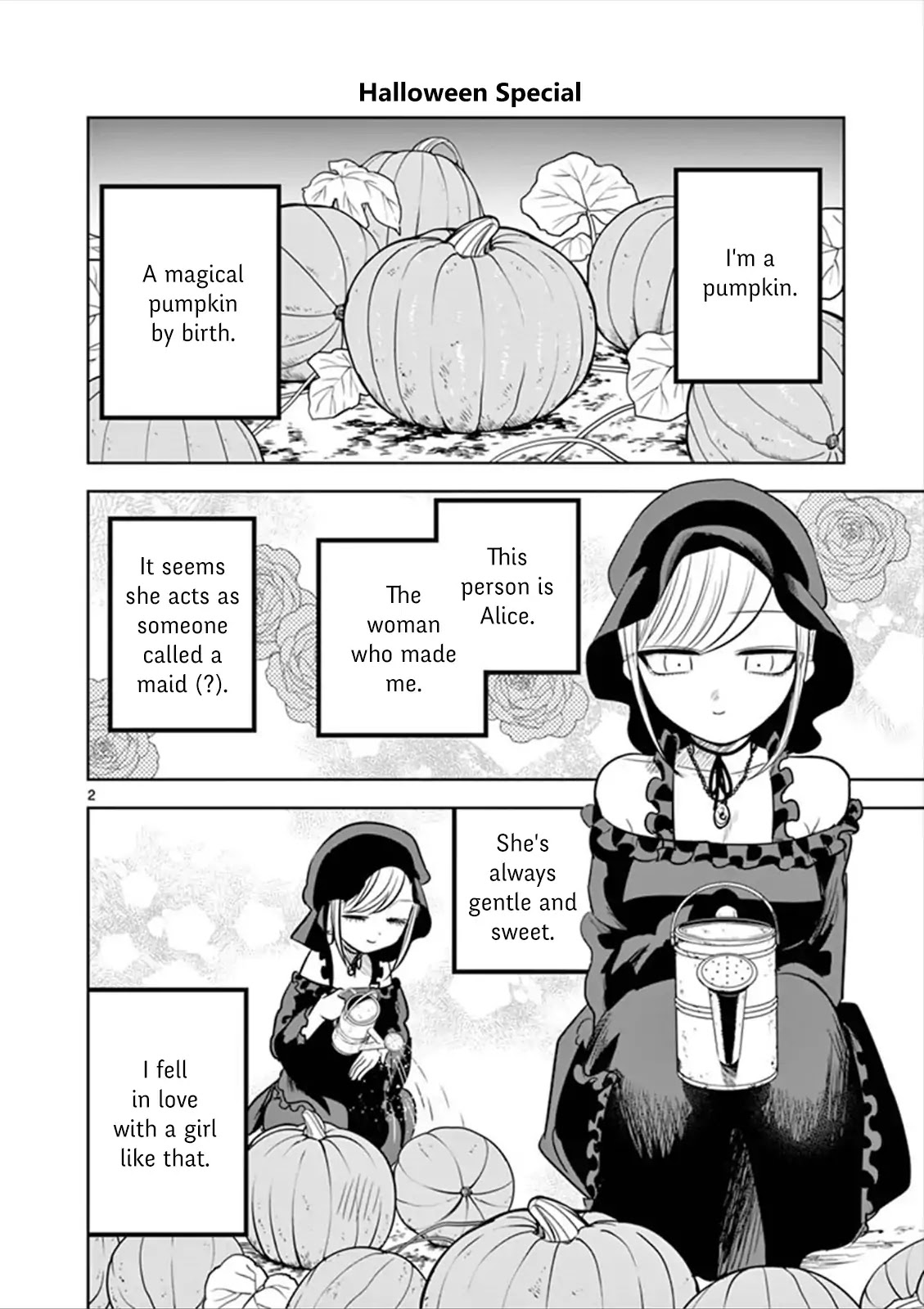 The Duke of Death and his Black Maid Chapter 57.1 page 2 - Chapter 57.1: Halloween Special
