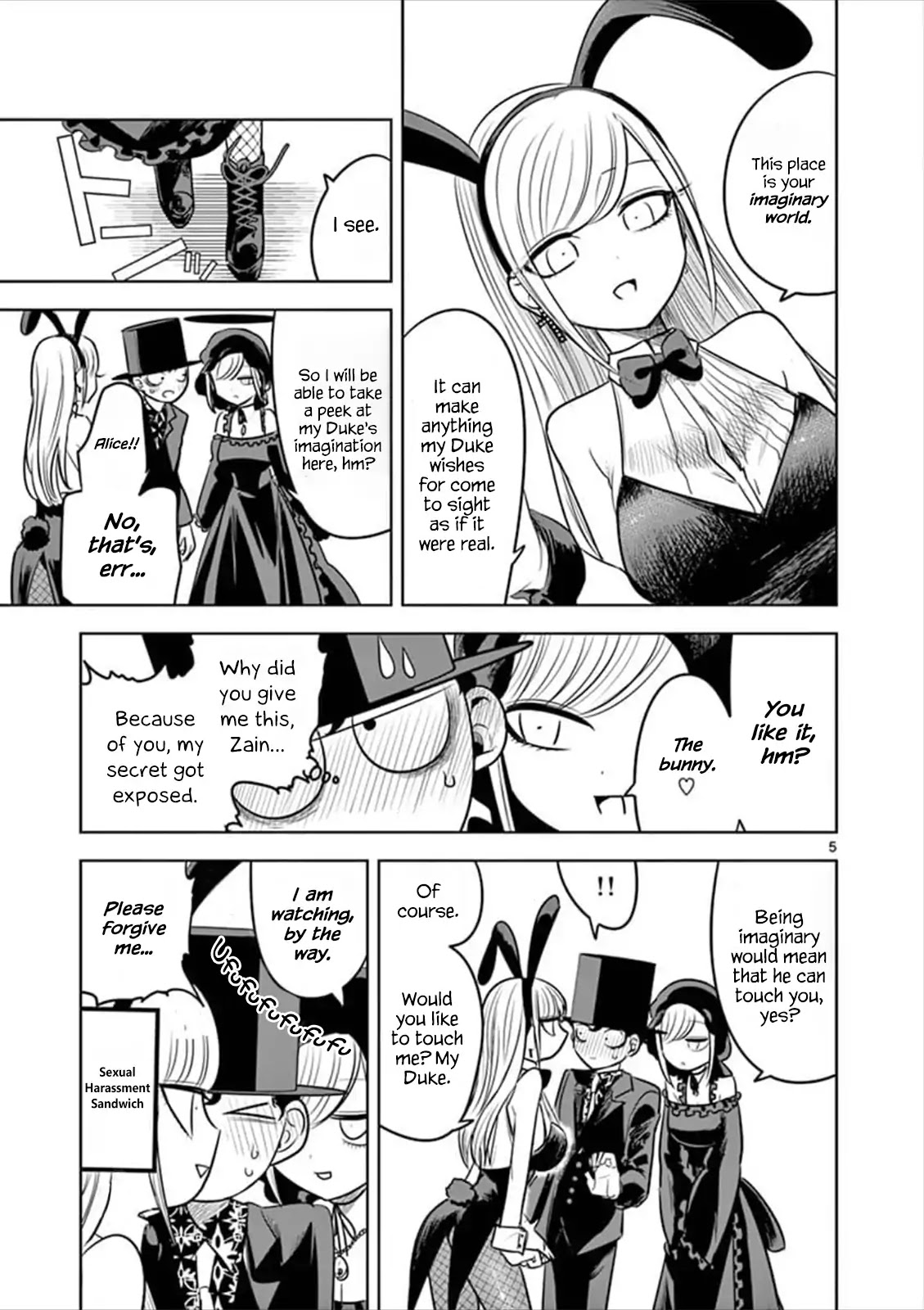 The Duke of Death and his Black Maid Chapter 57 page 5 - Chapter 57: Sweet Dreams