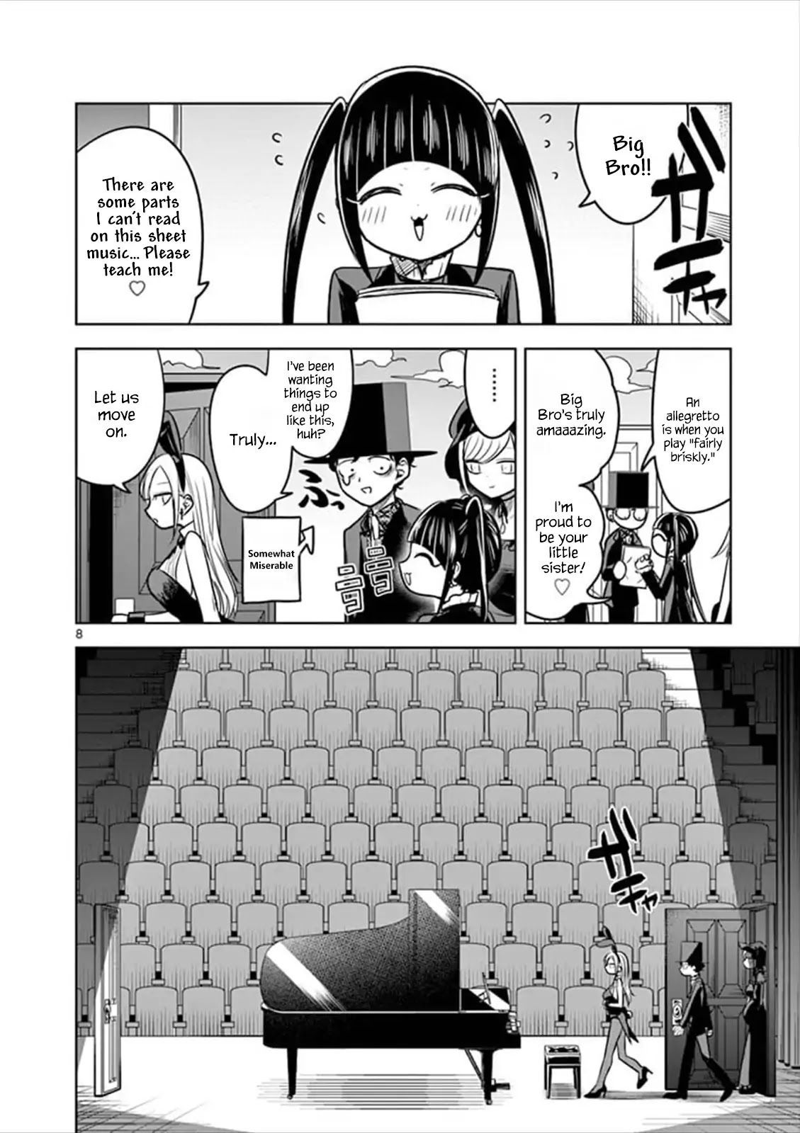 The Duke of Death and his Black Maid Chapter 57 page 8 - Chapter 57: Sweet Dreams
