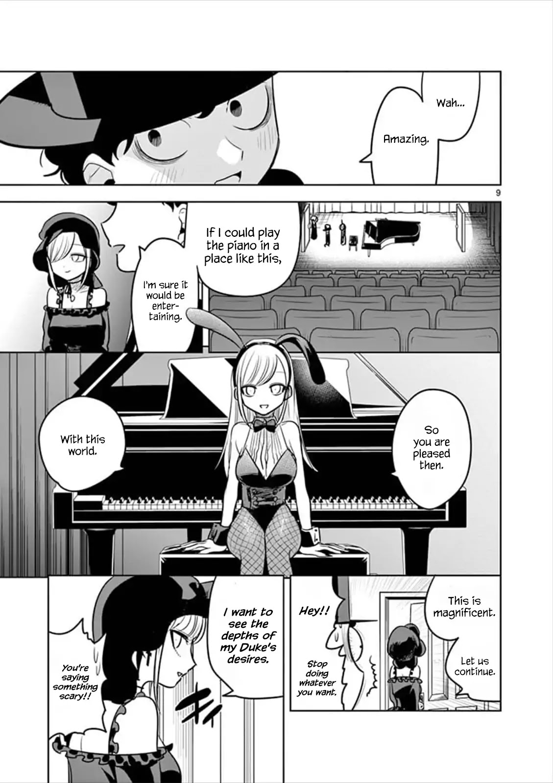 The Duke of Death and his Black Maid Chapter 57 page 9 - Chapter 57: Sweet Dreams
