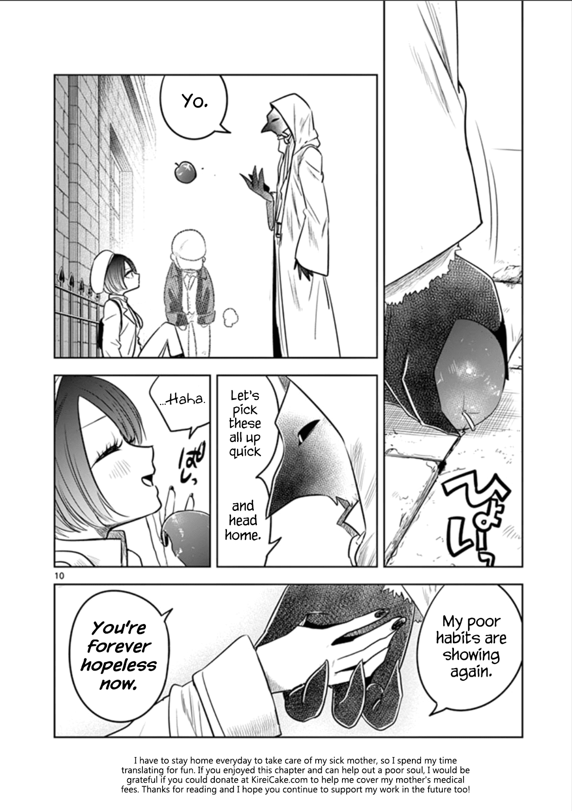 The Duke of Death and his Black Maid Chapter 58 page 10 - Chapter 58: Her First Errand