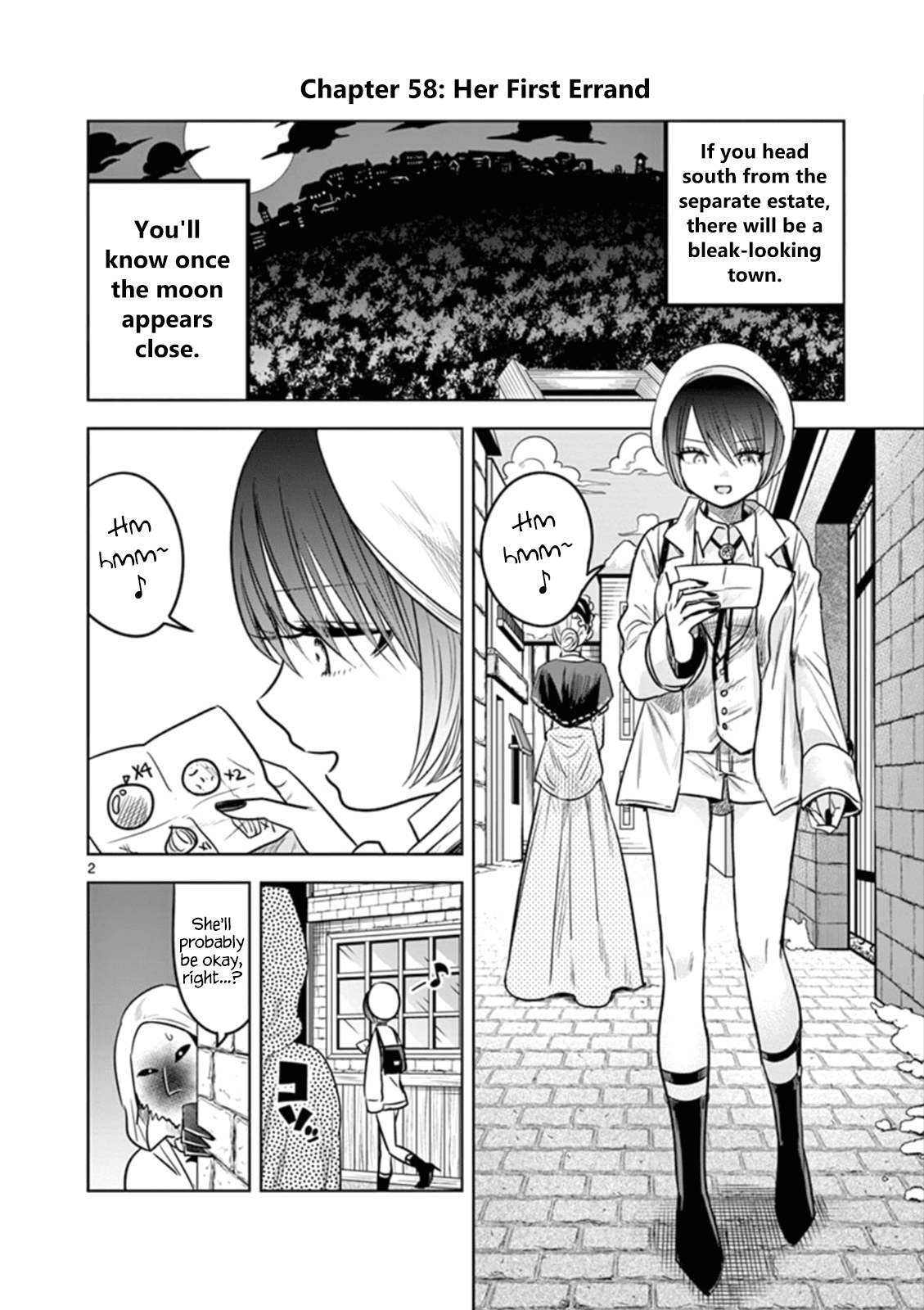 The Duke of Death and his Black Maid Chapter 58 page 2 - Chapter 58: Her First Errand