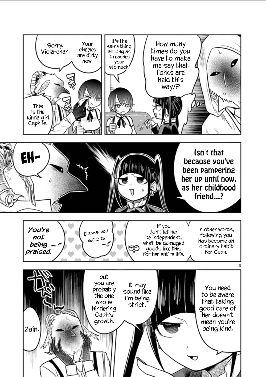 The Duke of Death and his Black Maid Chapter 58 page 3 - Chapter 58: Her First Errand