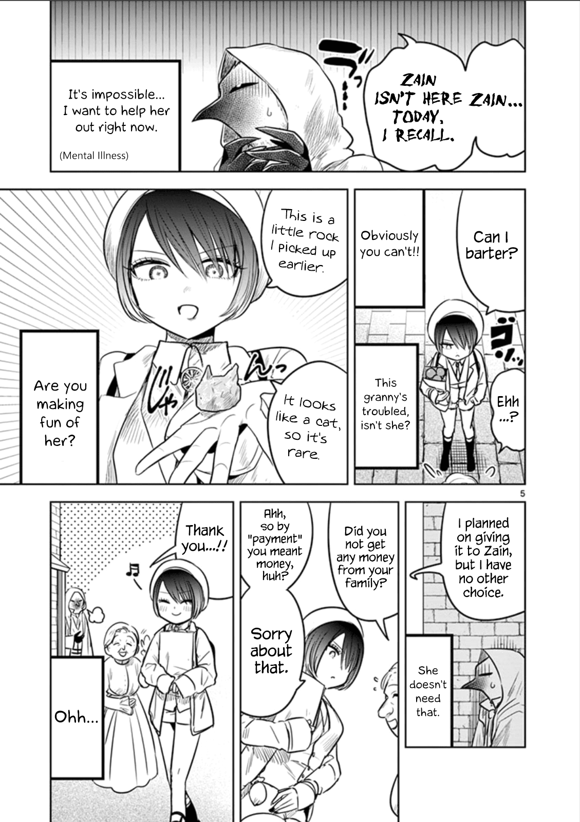 The Duke of Death and his Black Maid Chapter 58 page 5 - Chapter 58: Her First Errand