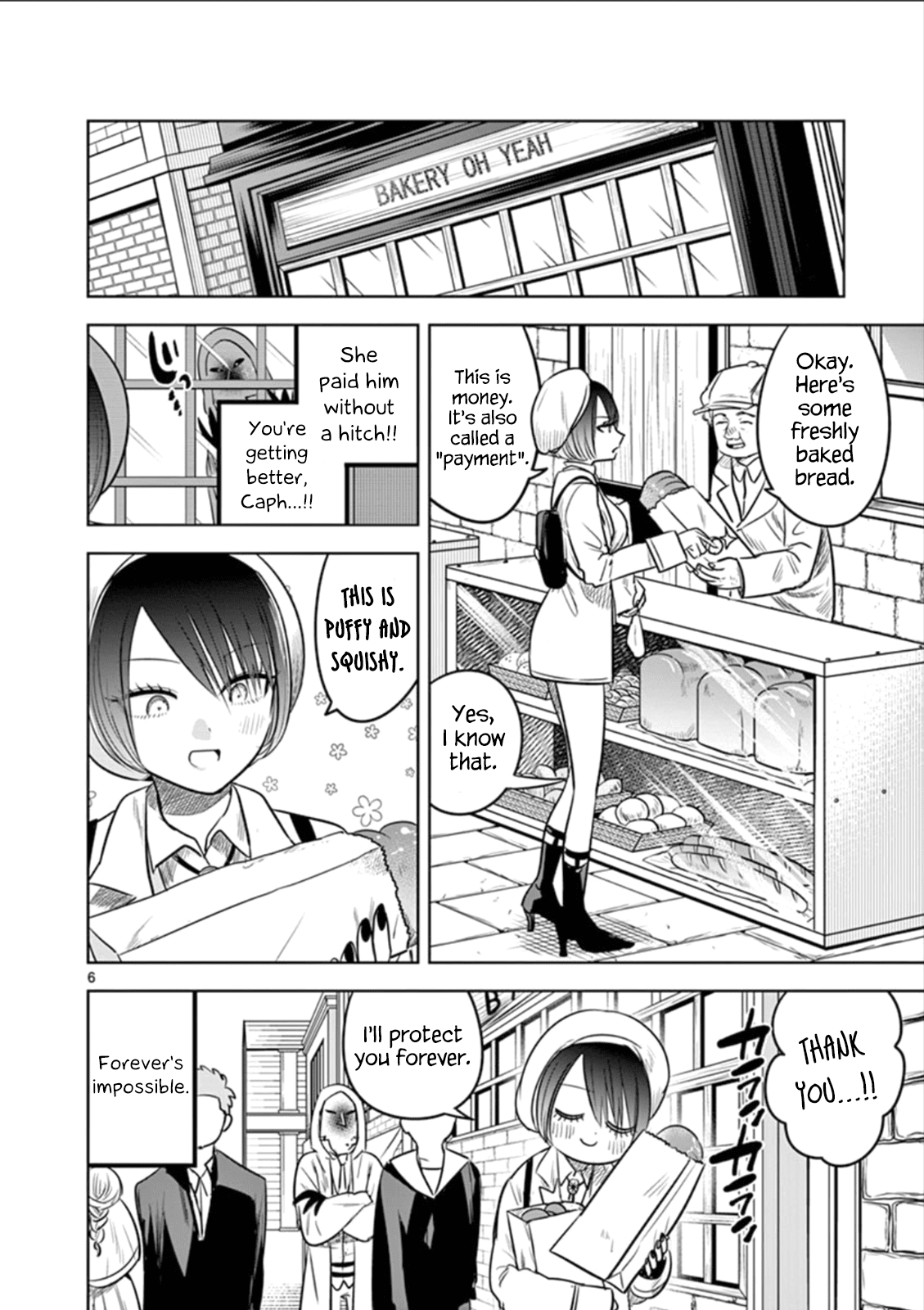 The Duke of Death and his Black Maid Chapter 58 page 6 - Chapter 58: Her First Errand
