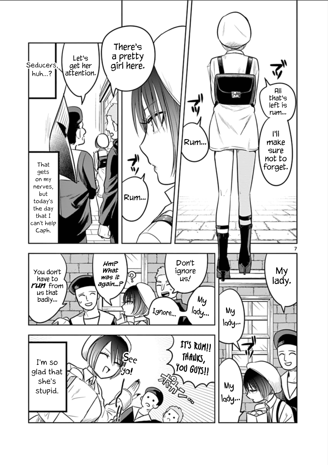 The Duke of Death and his Black Maid Chapter 58 page 7 - Chapter 58: Her First Errand