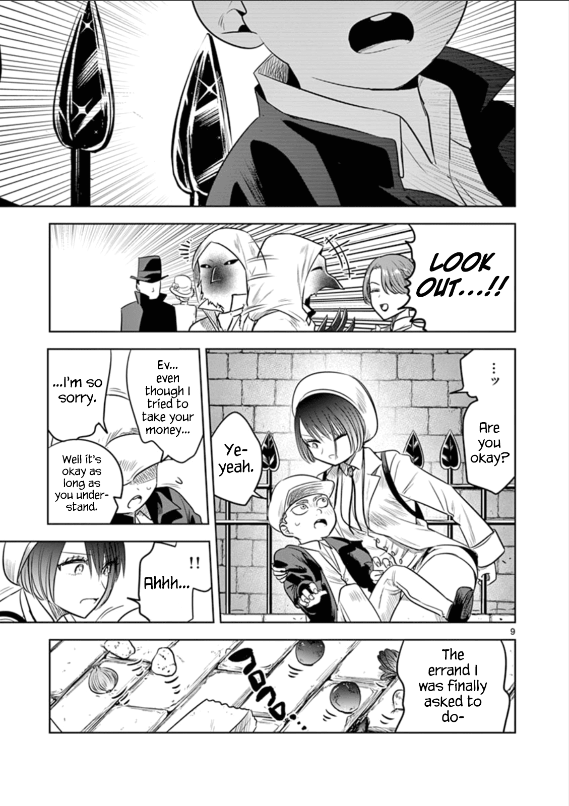 The Duke of Death and his Black Maid Chapter 58 page 9 - Chapter 58: Her First Errand