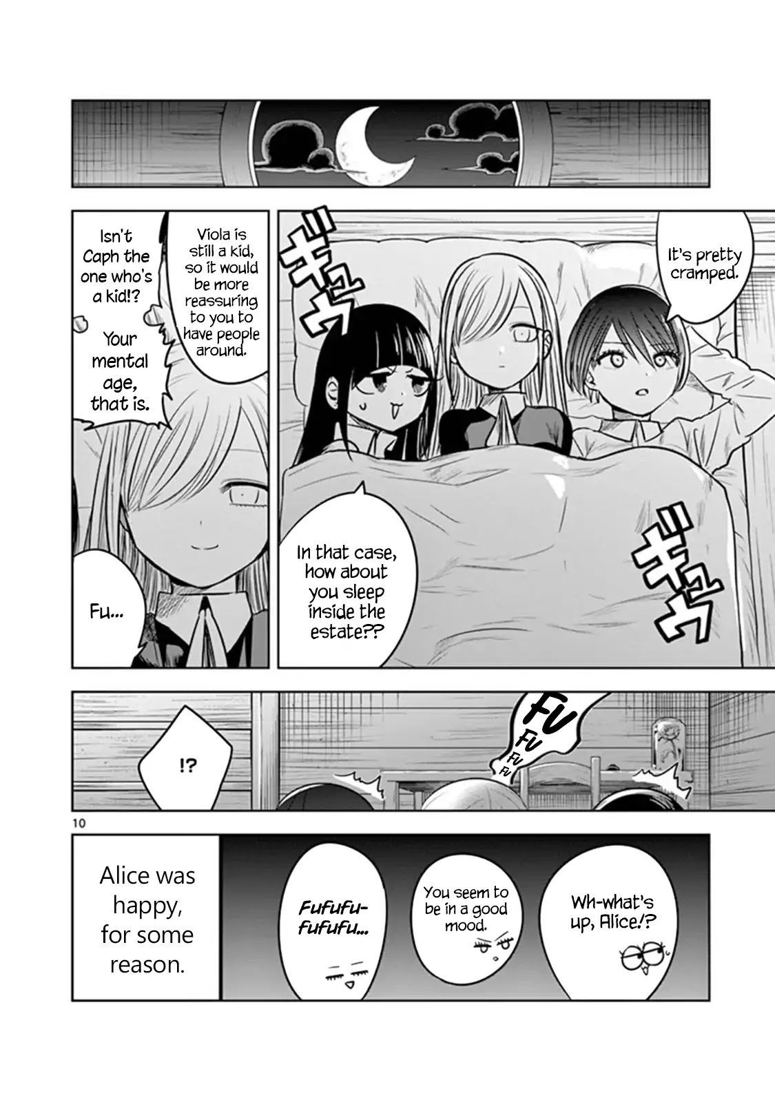 The Duke of Death and his Black Maid Chapter 59 page 10 - Chapter 59: Girl's Sleepover Party
