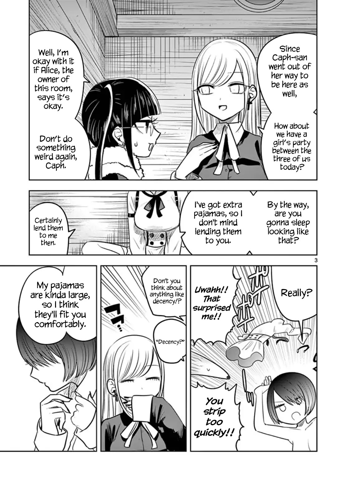 The Duke of Death and his Black Maid Chapter 59 page 3 - Chapter 59: Girl's Sleepover Party