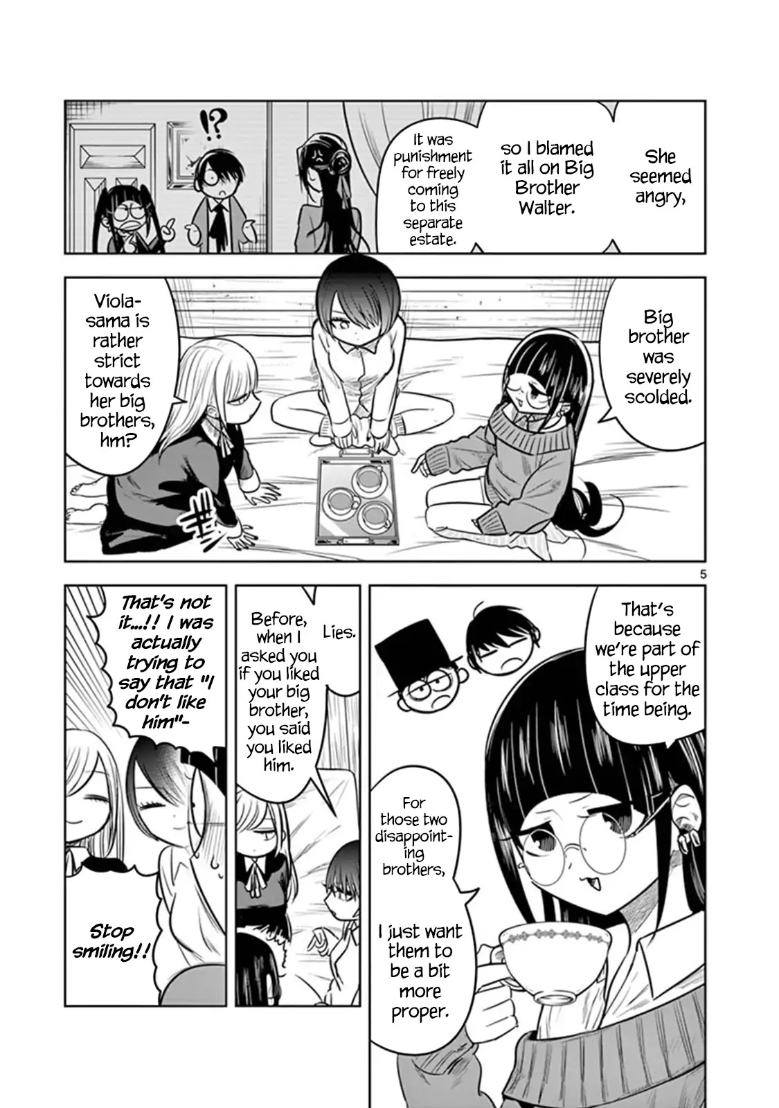The Duke of Death and his Black Maid Chapter 59 page 5 - Chapter 59: Girl's Sleepover Party