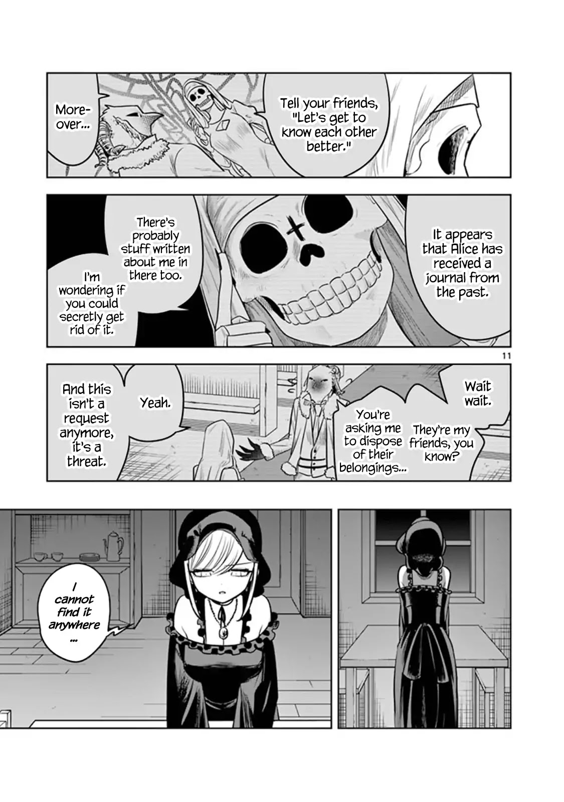 The Duke of Death and his Black Maid Chapter 60 page 11 - Chapter 60: Journal (1)