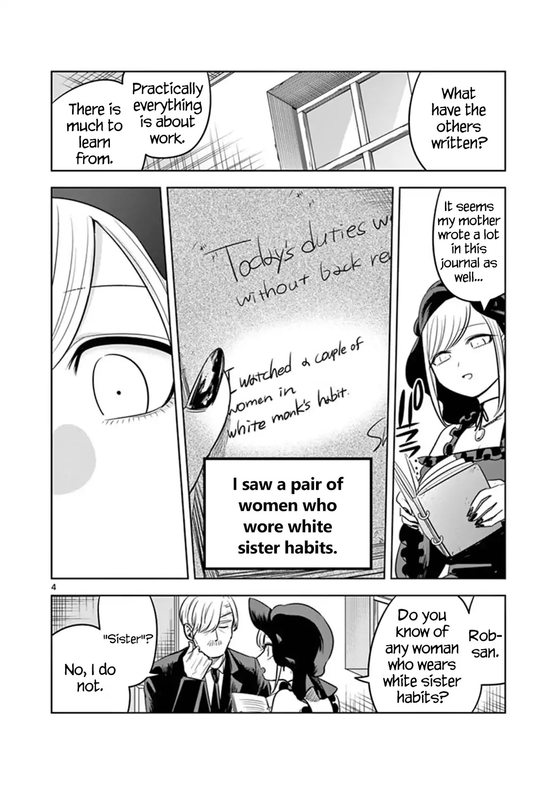 The Duke of Death and his Black Maid Chapter 60 page 4 - Chapter 60: Journal (1)