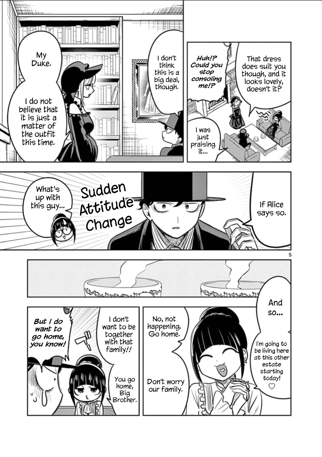 The Duke of Death and his Black Maid Chapter 62 page 5 - Chapter 62: Viola Running From Home
