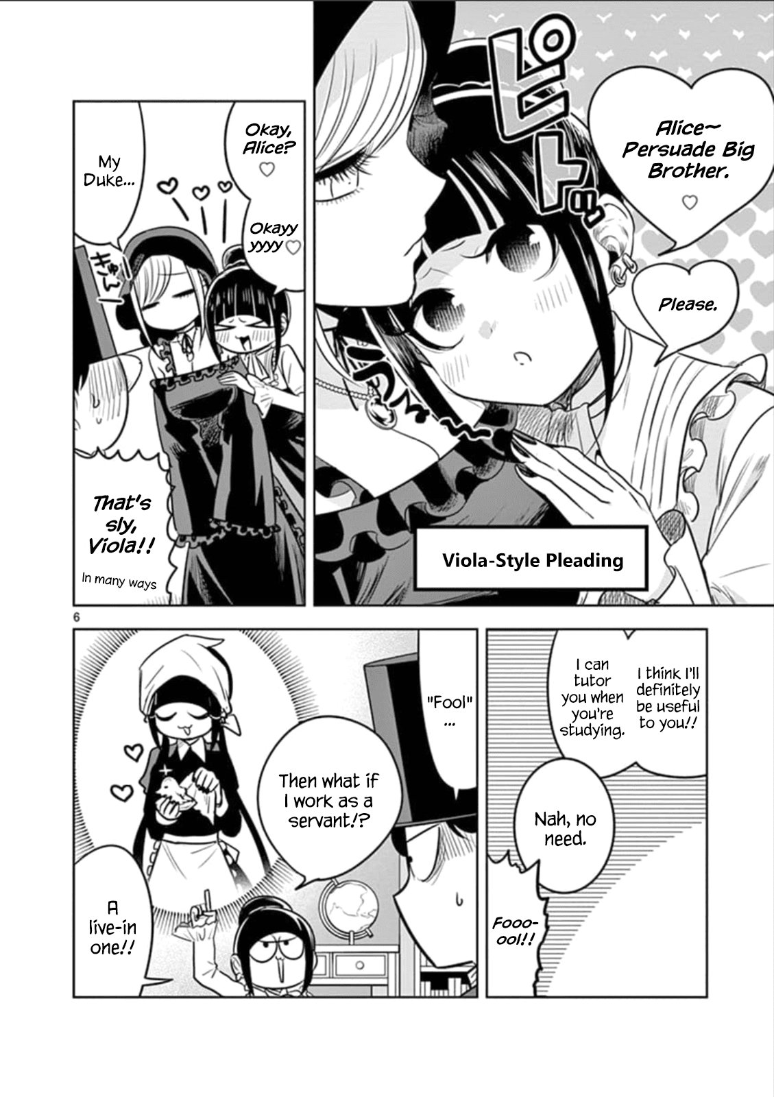 The Duke of Death and his Black Maid Chapter 62 page 6 - Chapter 62: Viola Running From Home