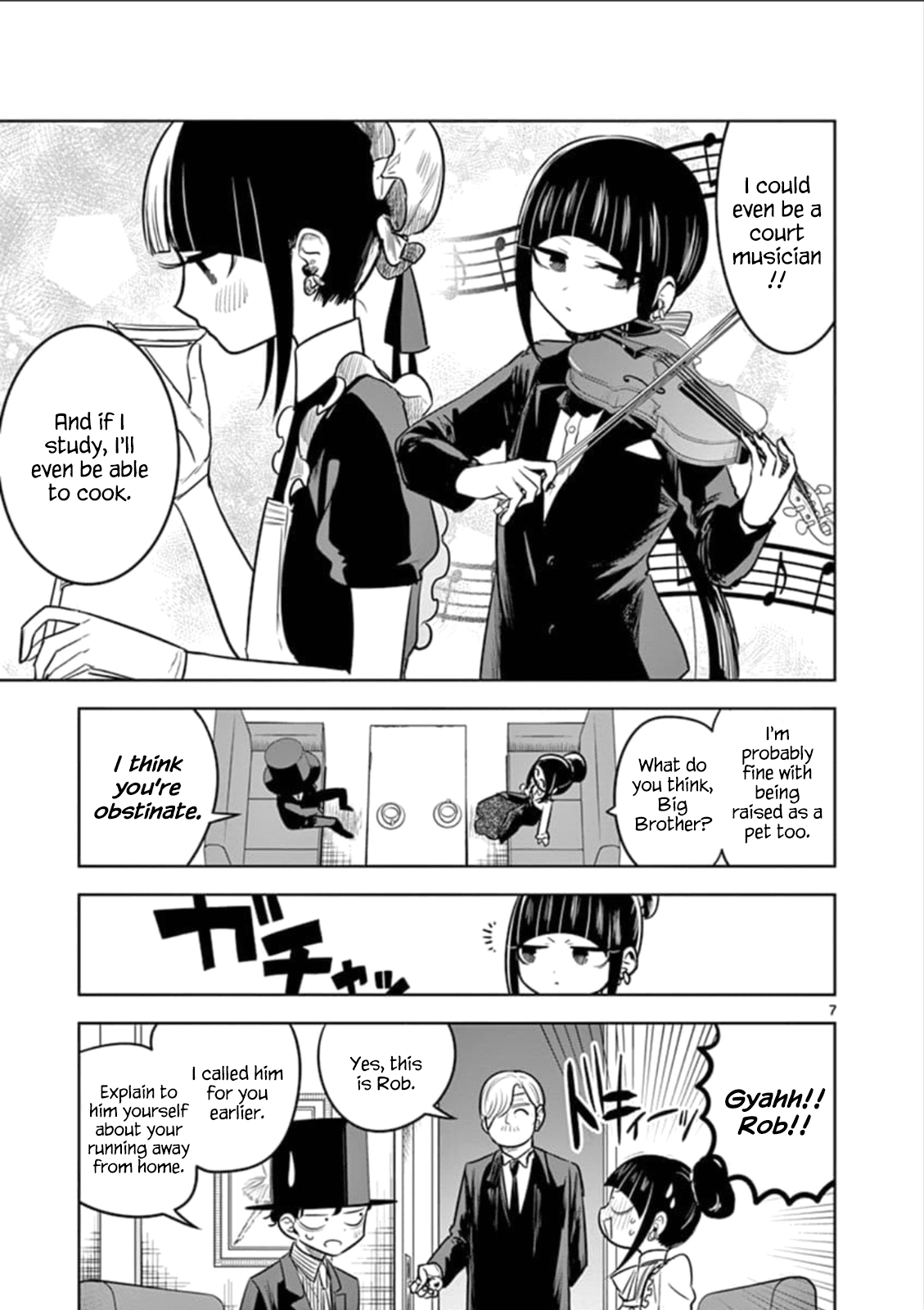 The Duke of Death and his Black Maid Chapter 62 page 7 - Chapter 62: Viola Running From Home